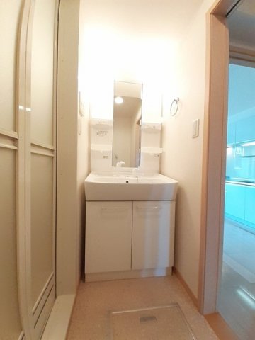 洗面設備　洗面所です