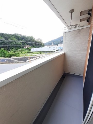 バルコニー　落ち着いた時間を過ごせるバルコニーです