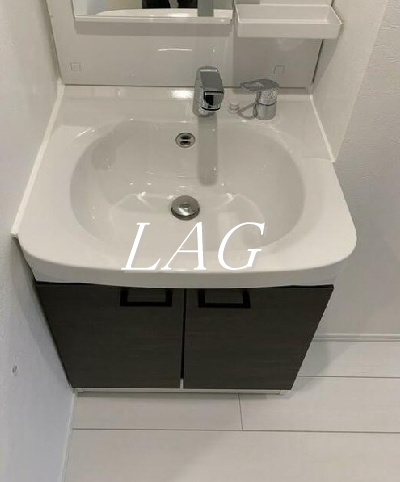 洗面設備　洗面台です。