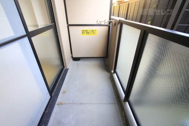 バルコニー　１０６号室の写真です