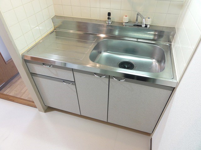 キッチン　ガスコンロ設置可能