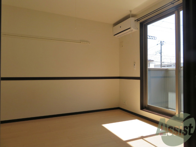 その他設備　エアコンが設置してありますので、寒暖対策もばっちり。