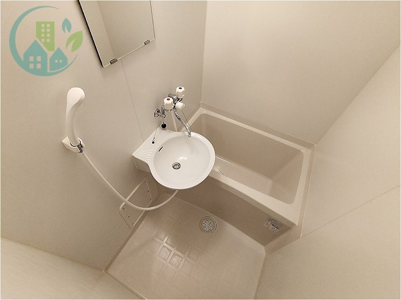 バス・シャワールーム　レオパレスデュオ六甲道（家具・家電付、仲介手数料不要）