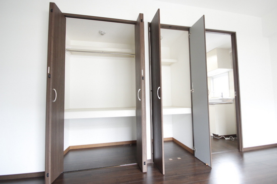 収納　※別号室の写真になります。