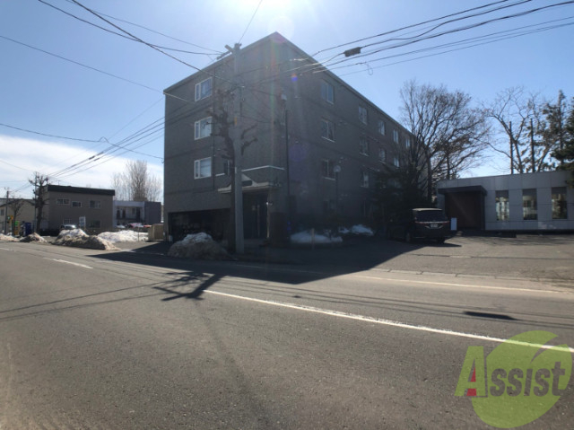 建物外観　札幌市北区北２１条西「スカイパレス」