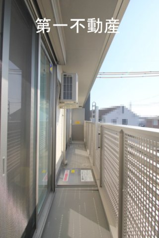 バルコニー　南向き