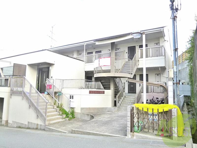 建物外観　箕面市小野原西「ユニハイツ２」