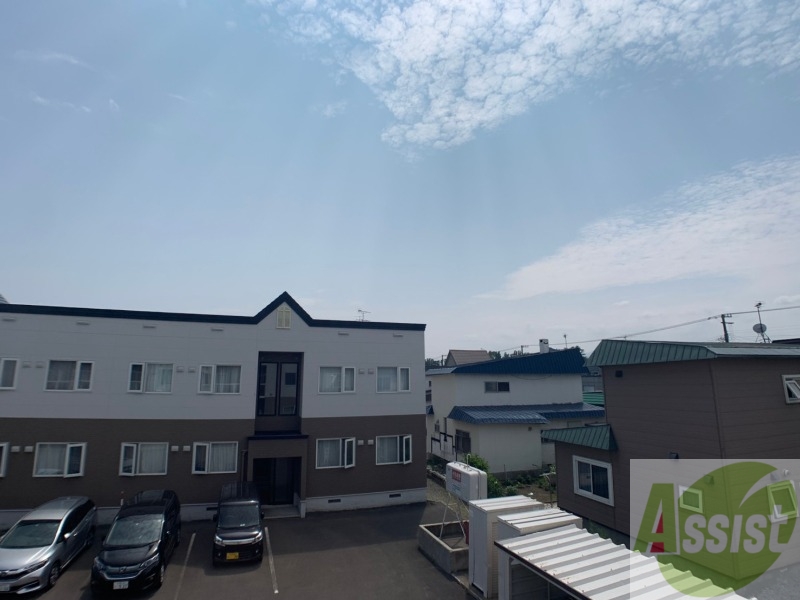 眺望　眺望はこちら。静かな住宅街という印象を受けました。