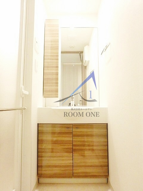 洗面設備　洗面台です。