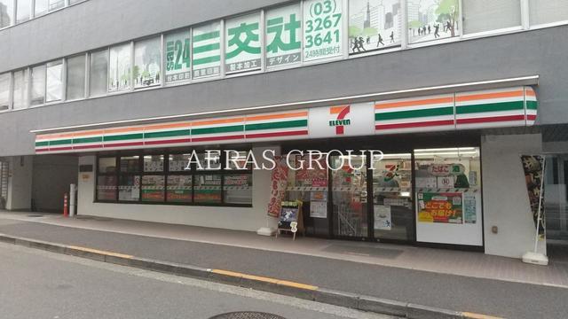 コンビニ　セブン-イレブン 市谷砂土原町店（コンビニ）まで153m