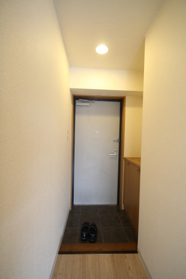 玄関　２０２号室写真です