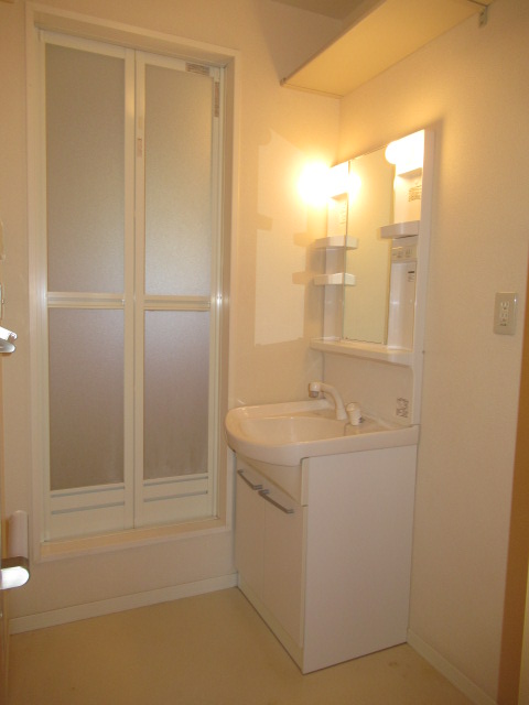 洗面設備　B202号室の写真