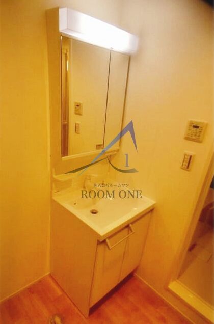 洗面設備　洗面台です。