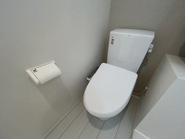 トイレ　ゆったりとした空間のトイレです