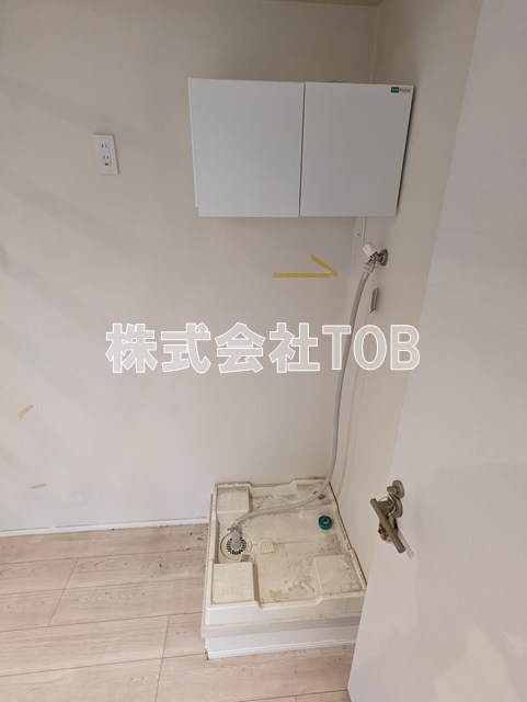 洗面設備　※クリーニング中の写真