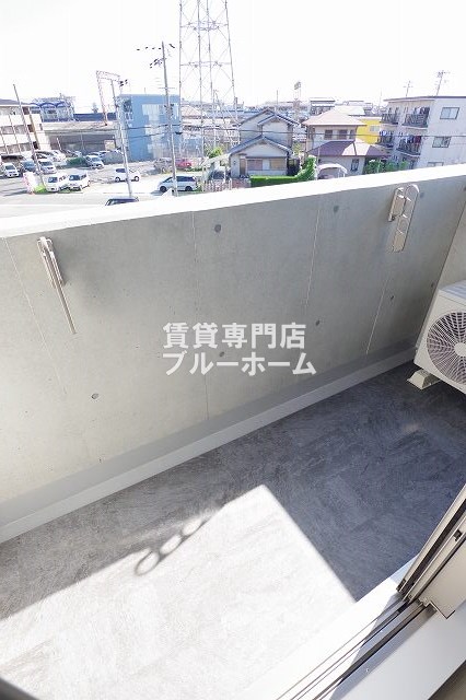 バルコニー　広いバルコニーです！