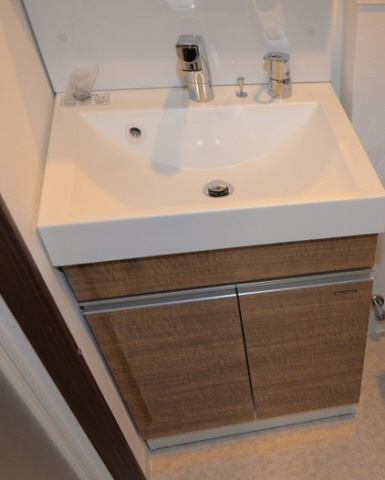 洗面設備　洗面所です