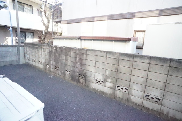 眺望　通りに面していないので、人の目もあまり気になりません。