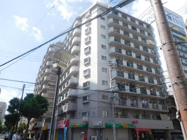 建物外観　タイル張りマンション