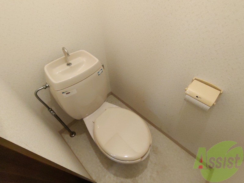 トイレ　トイレは使いやすくきれいで清潔感があります。