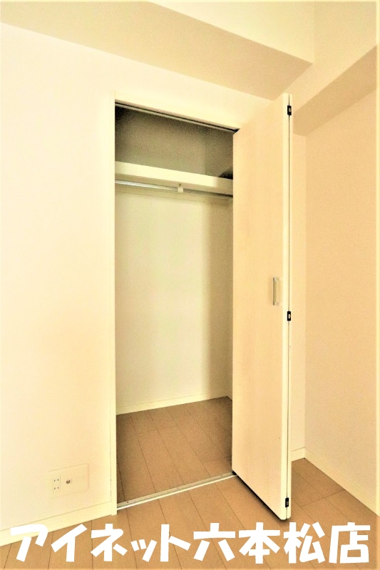 収納　収納も完備。