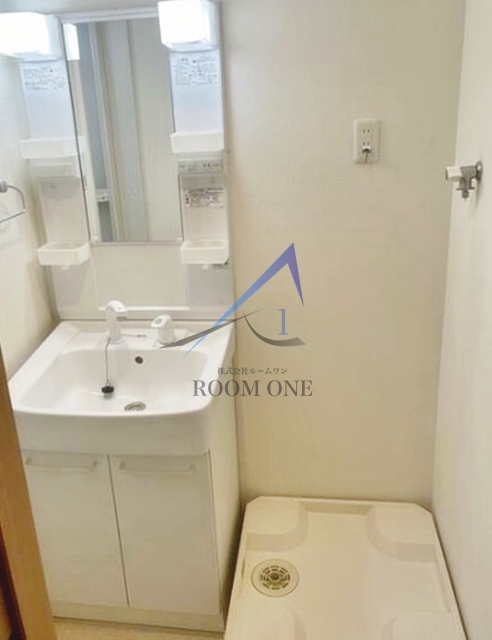 洗面設備　独立洗面台です。