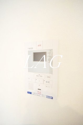 セキュリティ　モニター付きインターフォンです。