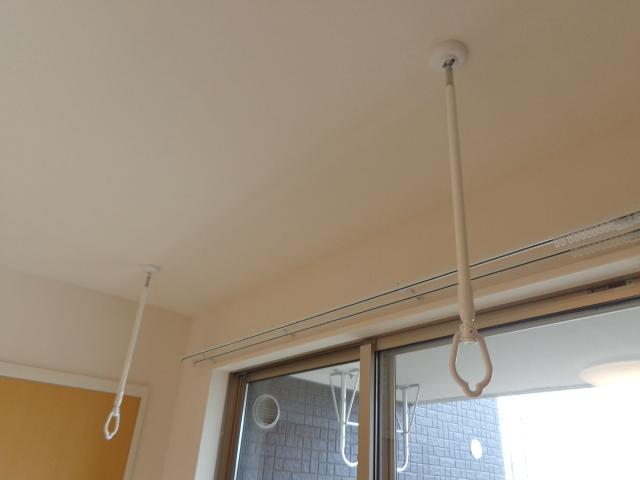 その他設備　室内物干し