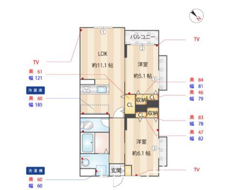 間取り図