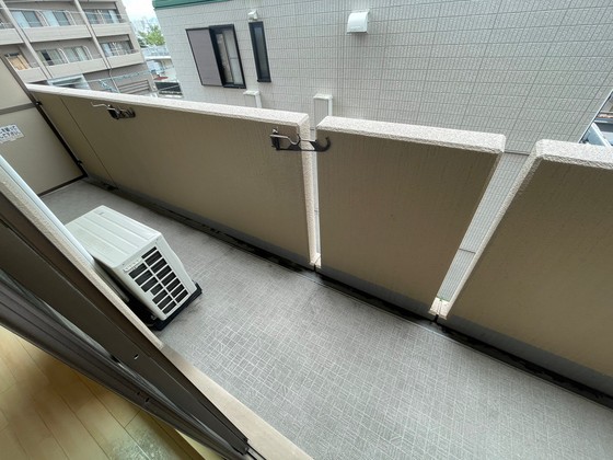 バルコニー　※別部屋の写真です