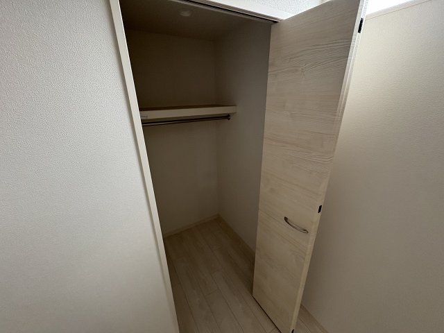 収納　たっぷりとした収納スペースです