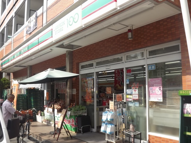 コンビニ　ローソンストア１００淀川十三本町店（コンビニ）まで80m