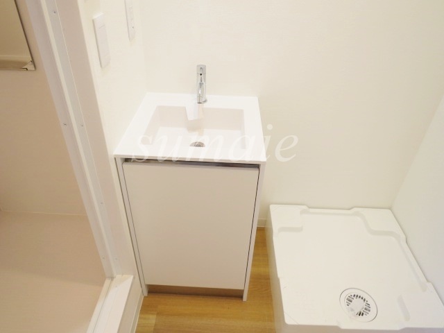 洗面設備　洗面台です。