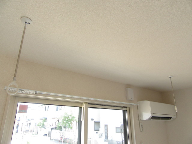 その他設備　室内物干し☆