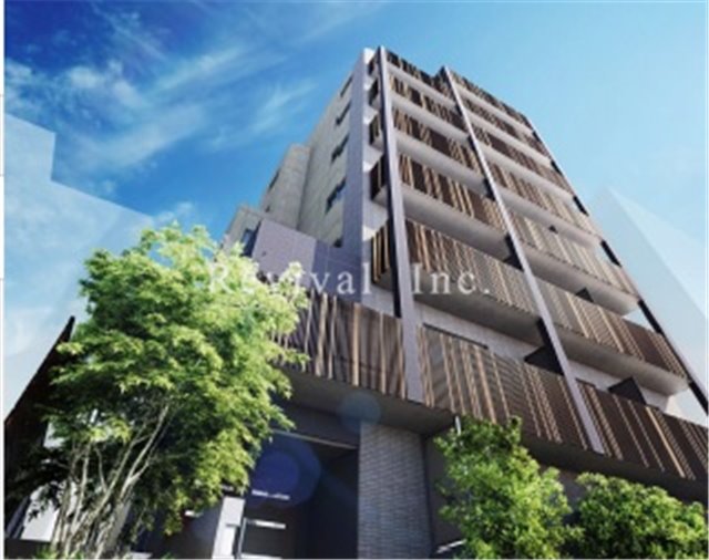 建物外観　高級感ある８階建てペット可マンション