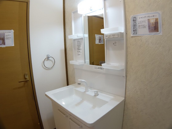洗面設備　※他号室の写真です