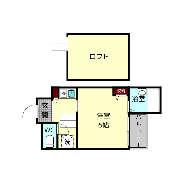 シティパレス奈良町P 2の間取り写真
