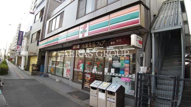 コンビニ　セブン-イレブン 墨田四ツ木橋南店（コンビニ）まで224m