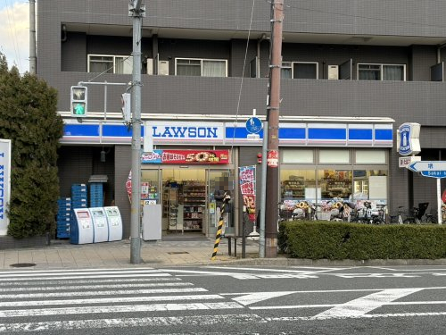 コンビニ　ローソン 浪速警察署前店（コンビニ）まで77m