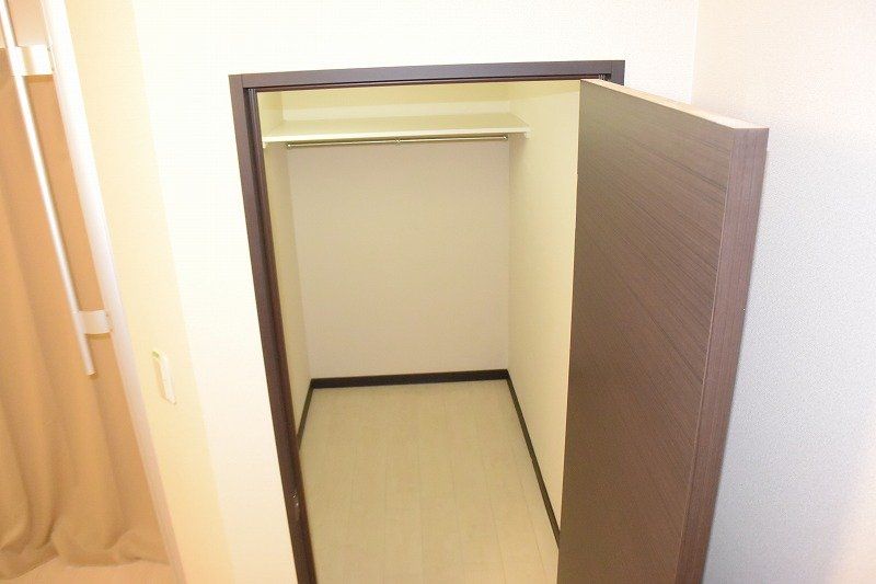 収納　ウォークインクローゼットです。