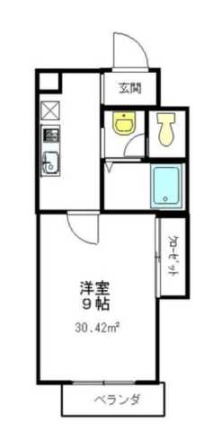 アルカサル御苑の間取り写真