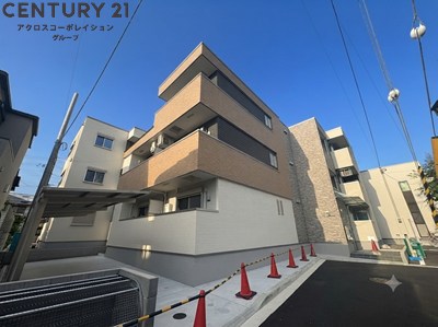 建物外観　人気のハウスメーカー施工の設備が豊富な1K