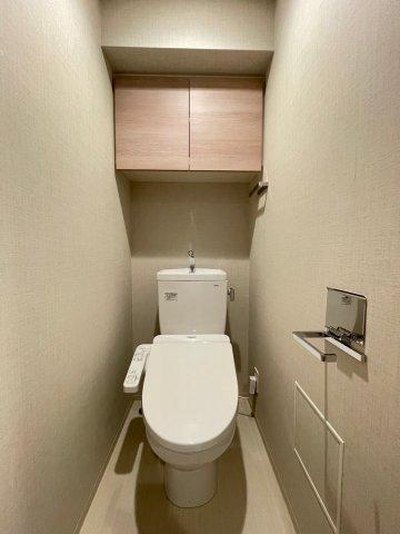 トイレ　ゆったりとした空間のトイレです