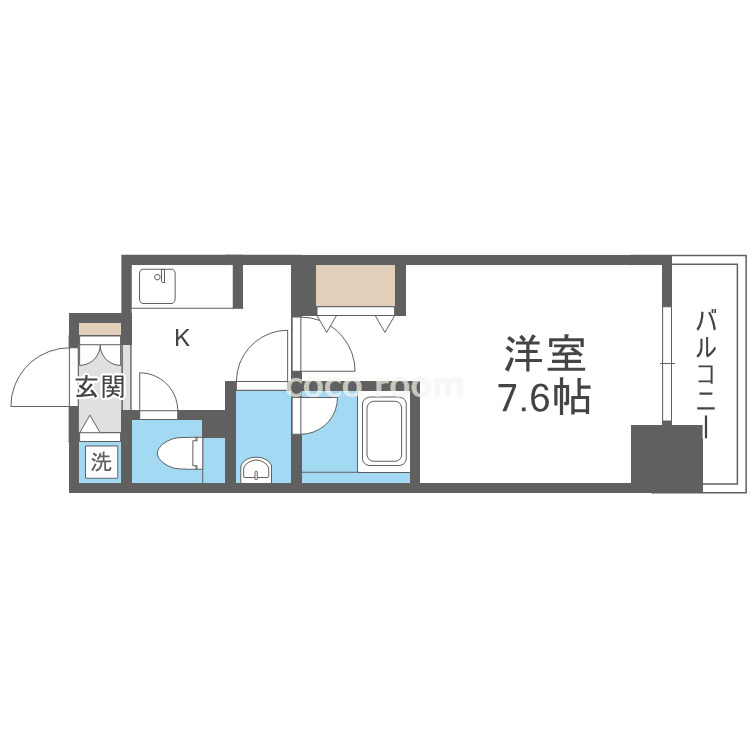アーデン堺筋本町の間取り写真