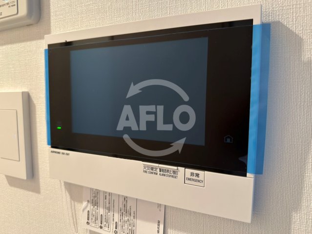 セキュリティ　ザ・パークハビオ谷町六丁目テラス　TV付きモニターホン