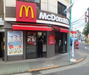 飲食店　マクドナルド 下丸子店（飲食店）まで357m