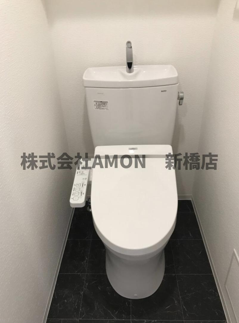 ＪＲ総武線 浅草橋駅 徒歩6分 13階建 築9年のトイレ写真