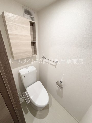 地下鉄長堀鶴見緑地線 横堤駅 徒歩11分 3階建 築1年のトイレ写真