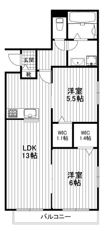 Atriaの間取り写真