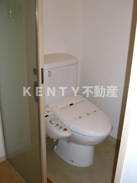 トイレ　ゆったりとした空間のトイレです